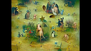 the garden of earthly delights by hieronymus bosch [upl. by Nnylekoorb]