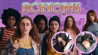 FUNNIEST MOVIE OF 2023  BOTTOMS REACTION [upl. by Anaib]