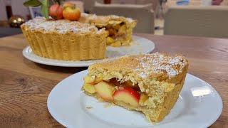 Receta PIE DE MANZANAS🍎 😋 Silvana Cocina 😍 [upl. by Eikkin]