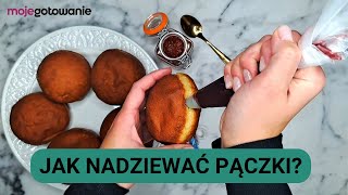 Jak nadziać pączki 3 sposoby  bonus [upl. by Karrah]