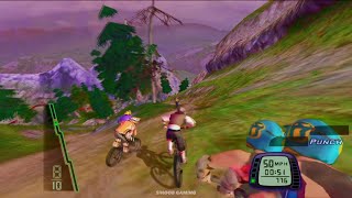 DOWNHILL DOMINATION PS2 Gameplay 1 On XBOX SERIES S UHD 4K 60FPS [upl. by Refynnej]