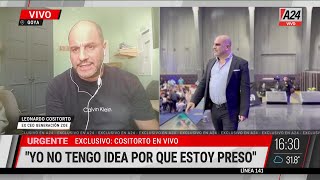 🔴 LEONARDO COSITORTO en EXCLUSIVO A24 la trama secreta [upl. by Alliehs396]