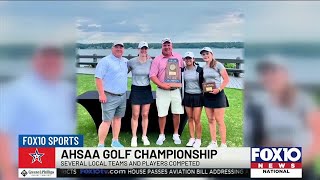 Local golfers succeed at the AHSAA state tournament [upl. by Kiker]