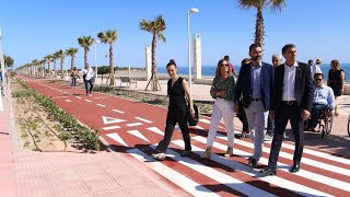 Paseo Maritimo De Almeria Playas San Miguel Zapillo Termica y Nueva almeria Un Lugar Para Descone [upl. by Chessy560]