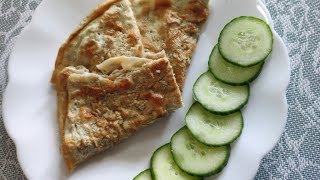 Овсяноблин с сыром Вкусный ПП рецепт Быстрого Завтрака [upl. by Lareine988]