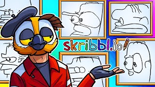 Skribblio Funny Moments  The Art World Gets HOMERD [upl. by Atworth]