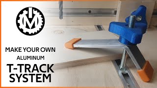 Make your own aluminum TTRACK SYSTEM  Easy DIY  MakeON [upl. by Fairbanks867]