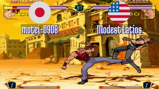 jojobanr1 motei0908 JP vs Modest Latios US JoJo HFTF jojoban Fightcade May 12 [upl. by Anerok]