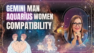 Gemini Man amp Aquarius Woman  Love Compatibility  Zodiac Signs [upl. by Yvan]