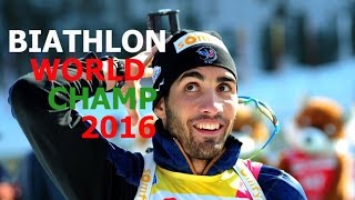 BIATHLON WORLD CHAMPIONSHIP 2016 THE BEST MOMENTS [upl. by Colas704]