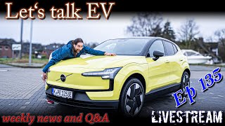 live Lets talk EV  Story time  Driving the Volvo EX30 in Hamburg [upl. by Sidoma]