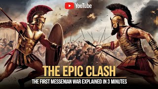 The Epic Clash The First Messenian War Explained in 3 Minutes [upl. by Eeluj]