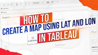 How to Create a Map in Tableau Using Latitude and Longitude [upl. by Hinkle]