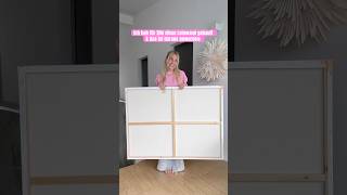 20€ Leinwand amp das Ergebnis diy diyprojects foryoupage [upl. by Suirrad]