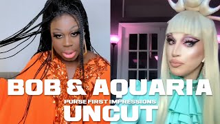 Purse First Impressions Uncut  Bob The Drag Queen amp Aquaria  RPDRUK S2 EP 1 Full audiovideo [upl. by Tilford401]