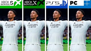 EA SPORTS FC 25  PS5  Xbox Series SX  PC  Graphics Comparison  Analista De Bits [upl. by Esmerelda823]