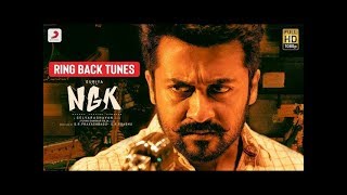 NGK  RingBack Tunes  Suriya Sai Pallavi Rakul Preet  Yuvan Shankar Raja  Selvaraghavan [upl. by Allcot]