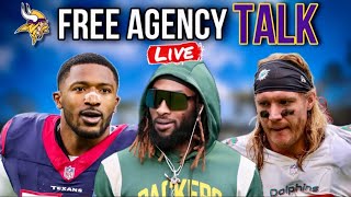 Minnesota Vikings Free Agency Moves  TAP IN [upl. by Netsua]