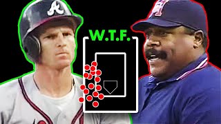 The Most RIGGED Game in Baseball History The Eric Gregg Game [upl. by Anelat]