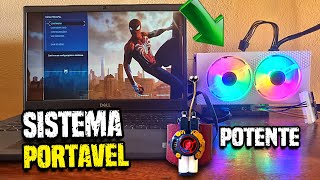 Mega PC do Lançador de Teia Como Instalar Placa de Vídeo Externa EGPU no Notebook [upl. by Acira]