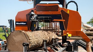 🚩Amazing Wood Mizer Machines Extreme Fast Sawmills Wood Mizer WM 4500 LT 300 Cleereman [upl. by Arannahs]