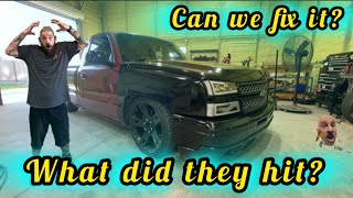 2005 Single cab Silverado transmission crossmember repair [upl. by Newsom521]