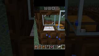 Minecraft smallest house minecraft minecraftshorts minecrafmemes [upl. by Natividad]