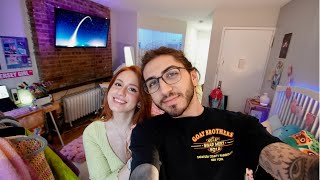 Tiny 300 sq ft NYC Apartment Tour [upl. by Hebel]