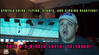 Wicked Cynthia Erivo Flying Stunts and Singing Featurette Reaction Day 65 Wicked Calendar [upl. by George373]