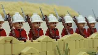 Lego Battle of Rorkes Drift  Zulu stop motion [upl. by Sudderth]