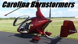 Carolina Barnstormers Spring Wing Ding Gyroplane Flying Event [upl. by Sidalg]