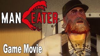 Maneater  Game Movie All Cutscenes HD 1080P [upl. by Zuleika]