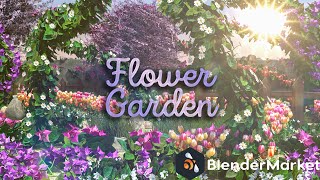 Flower Gardern Toolkit for Blender [upl. by Lihcox]