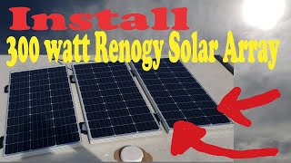 Install an Amazon 300watt Renogy Solar System [upl. by Nylanej]