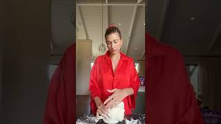 Cooking with hailey ♥️ Hailey bieber New viral video haileybeiber goviral fashion shortscooking [upl. by Halona]