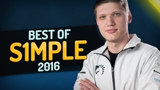 CSGO  Best of s1mple Highlights 2016 [upl. by Iaoh142]