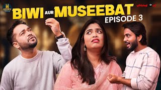 Biwi Aur Museebat  Episode 3  Hyderabadi Couple Comedy  Family Drama Comedy  Golden Hyderabadiz [upl. by Bunnie]