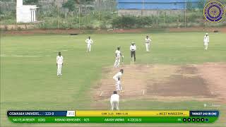 HCA 2 DAY LEAGUE 3Aug2023 I Osmania vs WMCC I [upl. by Ayeki569]