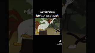 ¡MATEMÁTICAS HIJO  Origen del meme [upl. by Sonahpets]