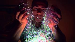 ASMR Prismatic Iridescent Shreds 2 with Light Reflections for your Relaxation [upl. by Ilatfan]