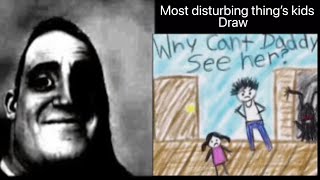 Mr incredible becoming uncanny  most disturbing things kid’s draw [upl. by Eniloj908]