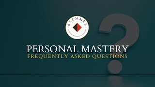 Frequently Asked Questions about Personal Mastery with Krystal Zellmer [upl. by Docila]