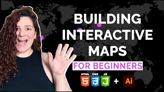 Clickable Interactive map tutorial  building amp designing for BEGINNERS  HTML CSS JS [upl. by Charity]