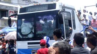 Desfile del Campeon Celaya FC [upl. by Tahp]