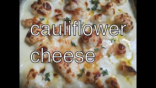 Ultimate comfort food cauliflower cheese [upl. by Leerzej513]