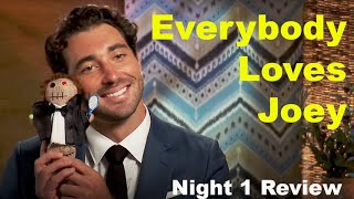 The Bachelor Episode 1 Review  Joey The Gemini and Lea Is NOT Here For The Right Reasons [upl. by Akiwak47]