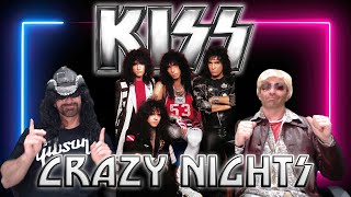 80s ROCK ANTHEM  KISS  Crazy Crazy Nights  REACTION kiss [upl. by Lesiram]