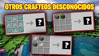 ⛏️⚒️ Otros 7 CRAFTEOS que NO CONOCÍAS de MINECRAFT 😯 [upl. by Seale]