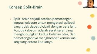 pertemuan 14 Lateralisasi Bahasa dan Split Brain [upl. by Indyc]