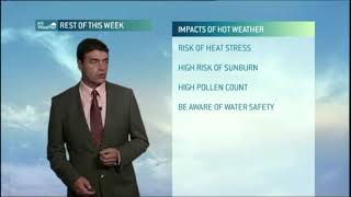 RTÉ HEATWAVE 2018 WEATHER FORECAST JUNE 26th [upl. by Hairim]